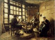 Leon Lhermitte The Cobblers china oil painting reproduction